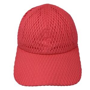Hind Strapback Hat Pink One Size Solid Adjustable Outdoor Blank
